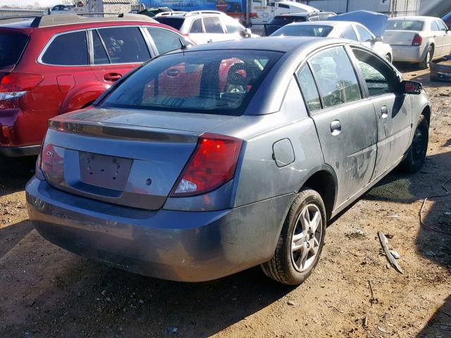 1G8AJ55F17Z208674 - 2007 SATURN ION LEVEL GRAY photo 4