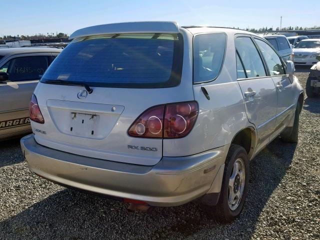 JT6HF10U6X0069822 - 1999 LEXUS RX 300 GOLD photo 4