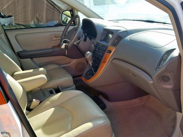 JT6HF10U6X0069822 - 1999 LEXUS RX 300 GOLD photo 5