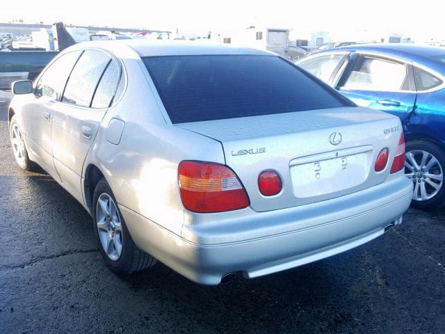 JT8BD69S450207033 - 2005 LEXUS GS 300 SILVER photo 3