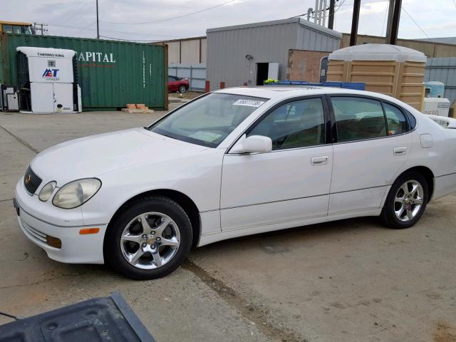 JT8BD69S320156944 - 2002 LEXUS GS 300 WHITE photo 2