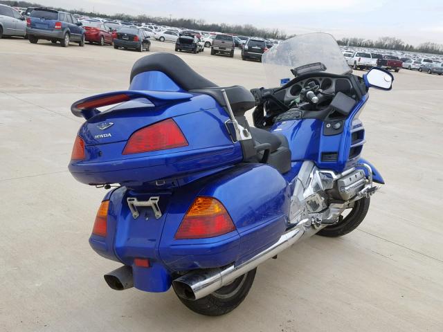 1HFSC47075A401789 - 2005 HONDA GL1800 BLUE photo 4