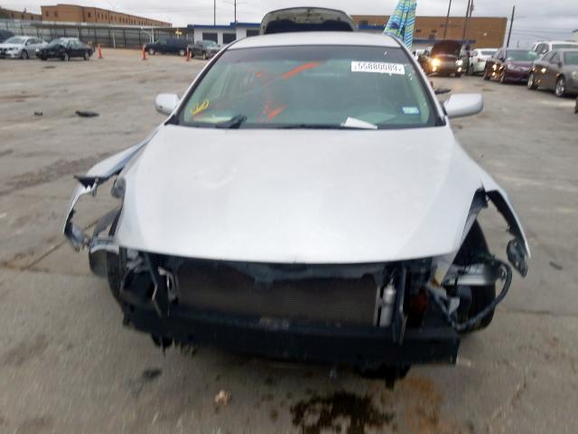 1N4AL2AP4CC105409 - 2012 NISSAN ALTIMA BAS SILVER photo 9