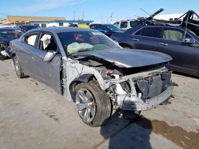 2C3CDXHG3GH126116 - 2016 DODGE CHARGER SX SILVER photo 1