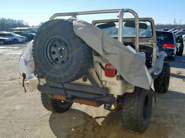 1J4FY49S2SP230240 - 1995 JEEP WRANGLER / TAN photo 4