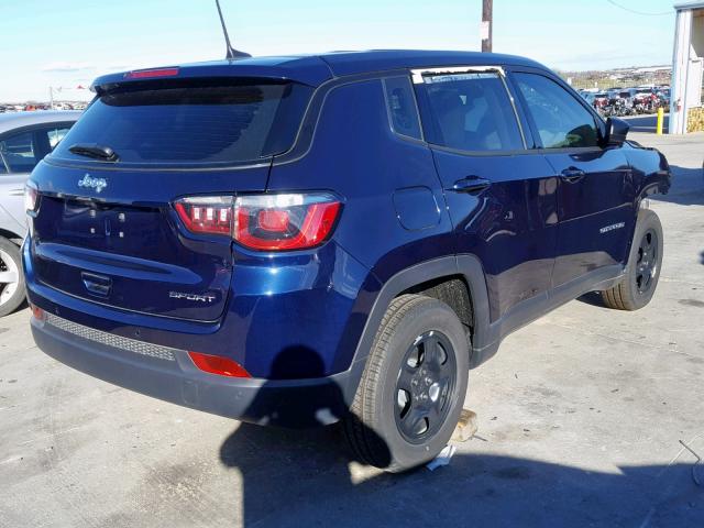3C4NJCABXJT335310 - 2018 JEEP COMPASS SP ლურჯი ფოტო 4