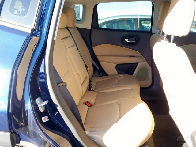 3C4NJCABXJT335310 - 2018 JEEP COMPASS SP ლურჯი ფოტო 6