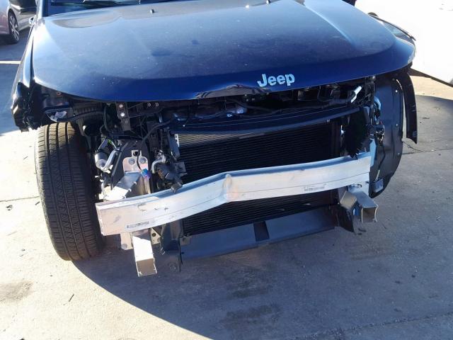 3C4NJCABXJT335310 - 2018 JEEP COMPASS SP ლურჯი ფოტო 9