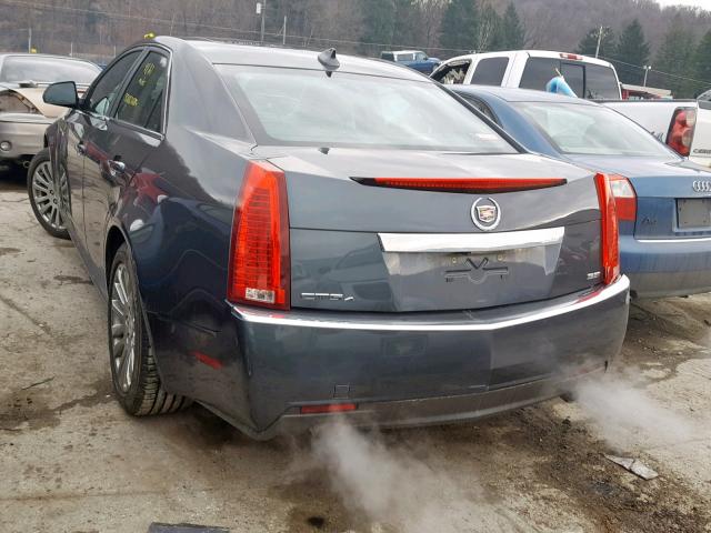 1G6DM5E34D0145976 - 2013 CADILLAC CTS PERFOR CHARCOAL photo 3