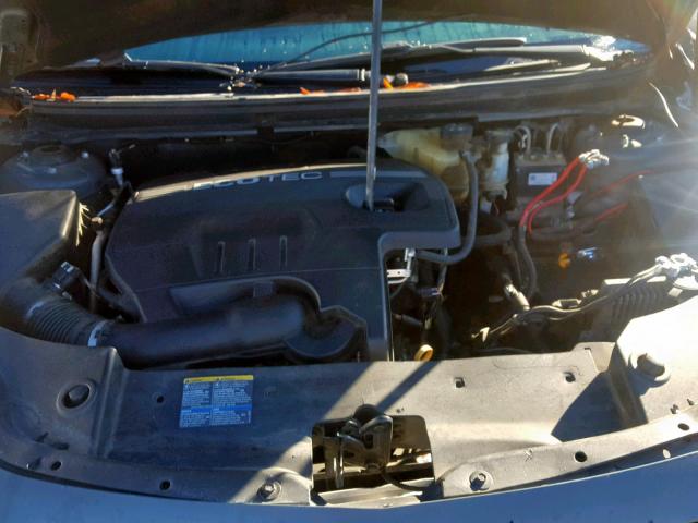 1G1ZG57B39F238192 - 2009 CHEVROLET MALIBU LS GRAY photo 7