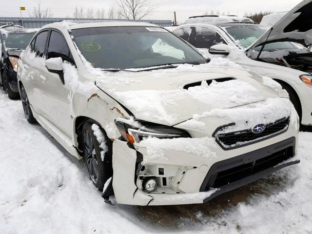 JF1VA1D6XJ9809385 - 2018 SUBARU WRX PREMIU WHITE photo 1