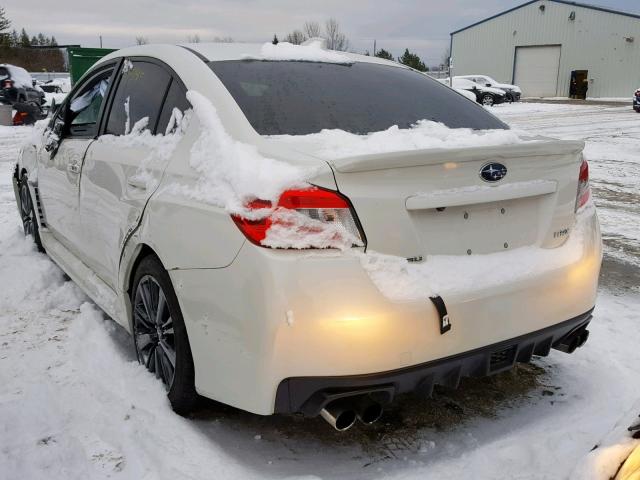 JF1VA1D6XJ9809385 - 2018 SUBARU WRX PREMIU WHITE photo 3