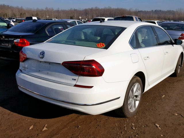 1VWBA7A33JC033031 - 2018 VOLKSWAGEN PASSAT SE WHITE photo 4