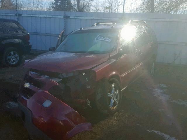 1GNDV33L35D294396 - 2005 CHEVROLET UPLANDER L Qırmızı foto 2