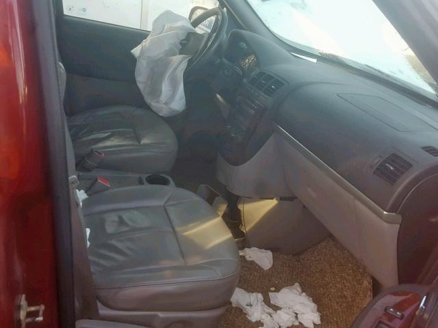 1GNDV33L35D294396 - 2005 CHEVROLET UPLANDER L Qırmızı foto 5