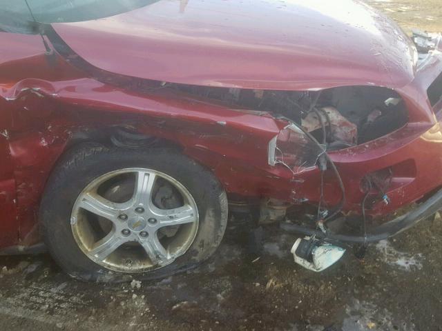 1GNDV33L35D294396 - 2005 CHEVROLET UPLANDER L Qırmızı foto 9