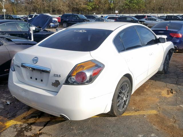 1N4AL2APXCC113305 - 2012 NISSAN ALTIMA BAS WHITE photo 4