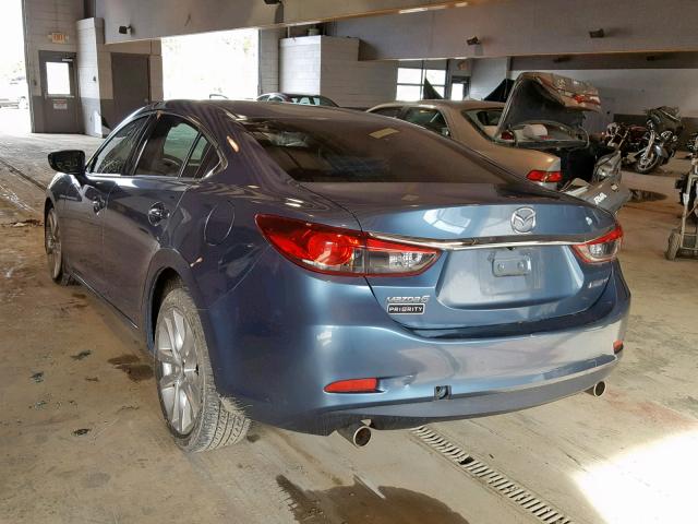 JM1GJ1V69E1130259 - 2014 MAZDA 6 TOURING BLUE photo 3