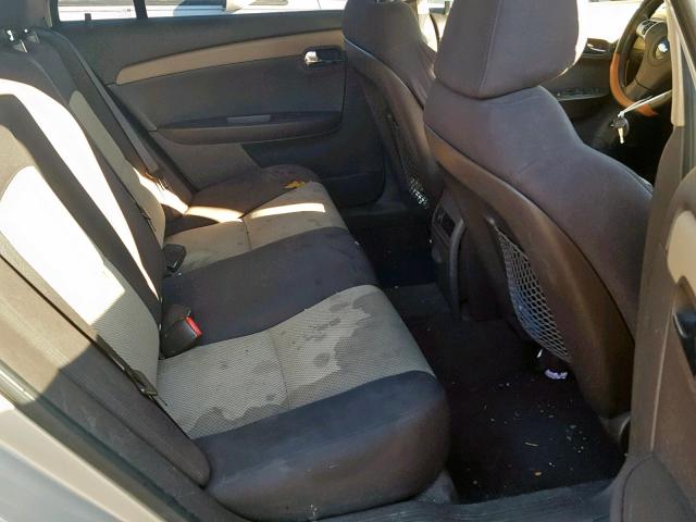 1G1ZA5EBXAF105518 - 2010 CHEVROLET MALIBU LS თაფლისფერი ფოტო 6