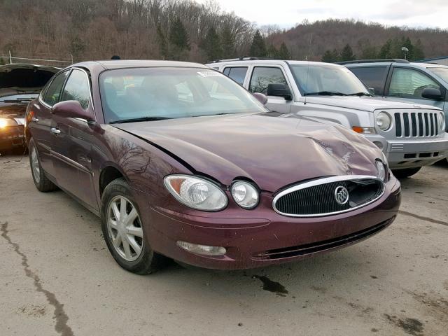 2G4WC582X61293774 - 2006 BUICK LACROSSE C MAROON photo 1