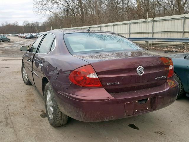 2G4WC582X61293774 - 2006 BUICK LACROSSE C MAROON photo 4