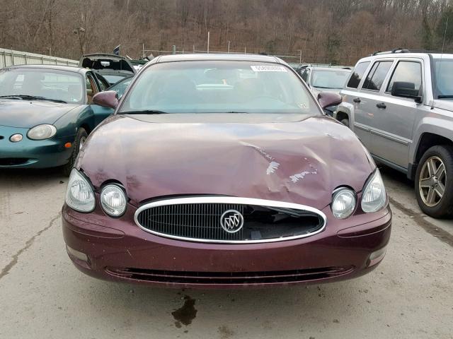 2G4WC582X61293774 - 2006 BUICK LACROSSE C MAROON photo 8