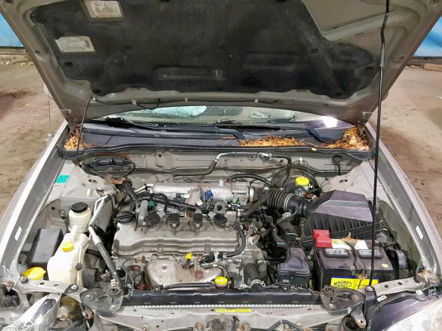 3N1CB51D34L916642 - 2004 NISSAN SENTRA 1.8 SILVER photo 7