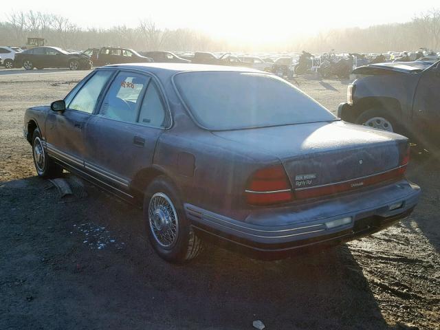 1G3HN52L1RH306468 - 1994 OLDSMOBILE 88 ROYALE BURGUNDY photo 3