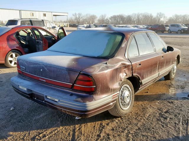 1G3HN52L1RH306468 - 1994 OLDSMOBILE 88 ROYALE BURGUNDY photo 4