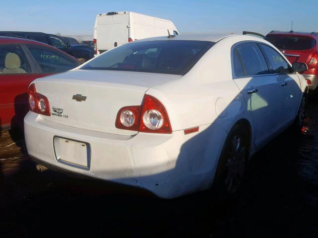 1G1ZE5EB6AF224512 - 2010 CHEVROLET MALIBU LTZ თეთრი ფოტო 4