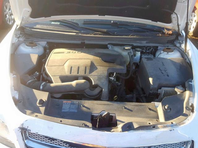 1G1ZE5EB6AF224512 - 2010 CHEVROLET MALIBU LTZ თეთრი ფოტო 7