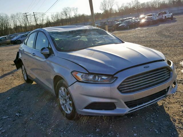 3FA6P0G7XGR392462 - 2016 FORD FUSION S SILVER photo 1