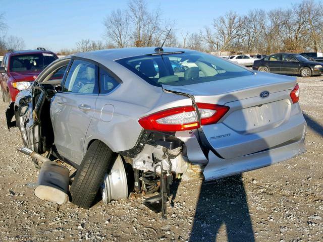 3FA6P0G7XGR392462 - 2016 FORD FUSION S SILVER photo 3