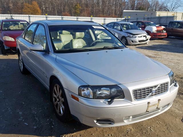 YV1TH59H941351138 - 2004 VOLVO S80 2.5T SILVER photo 1