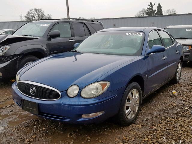 2G4WC582261179929 - 2006 BUICK LACROSSE C BLUE photo 2