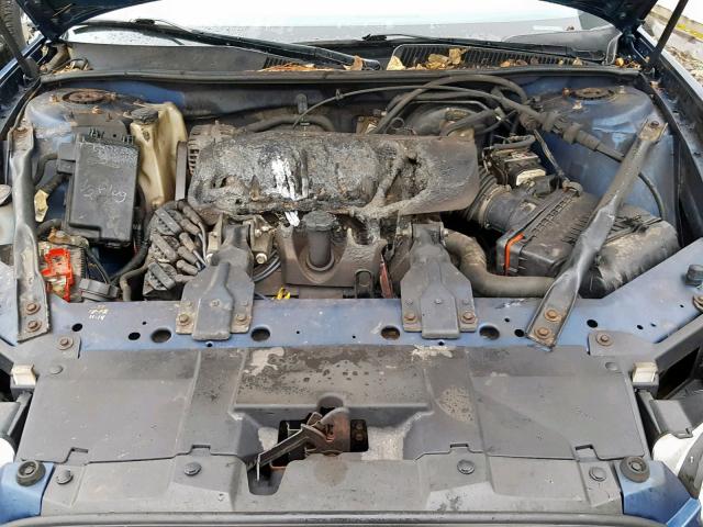 2G4WC582261179929 - 2006 BUICK LACROSSE C BLUE photo 7