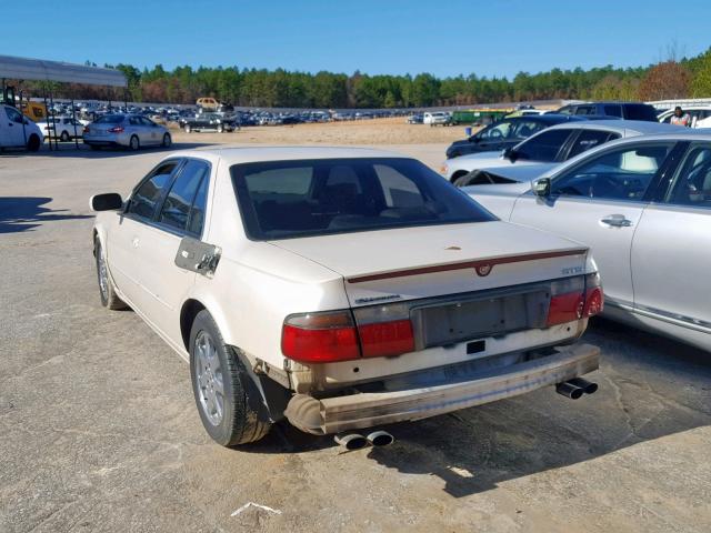 1G6KY54953U105513 - 2003 CADILLAC SEVILLE ST WHITE photo 3