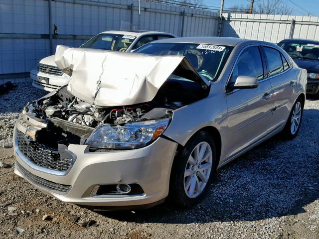 1G11E5SL6EF250897 - 2014 CHEVROLET MALIBU 2LT TAN photo 2