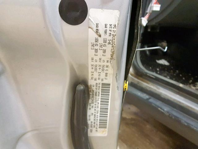 1J8HG48K06C334282 - 2006 JEEP COMMANDER Gümüş foto 10