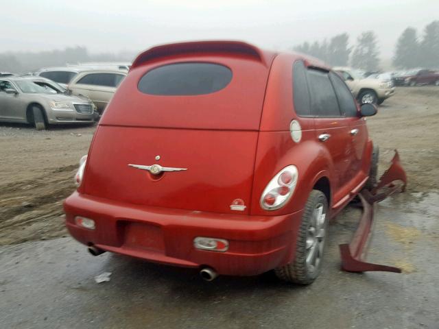 3C4FY4BB91T564808 - 2001 CHRYSLER PT CRUISER RED photo 4