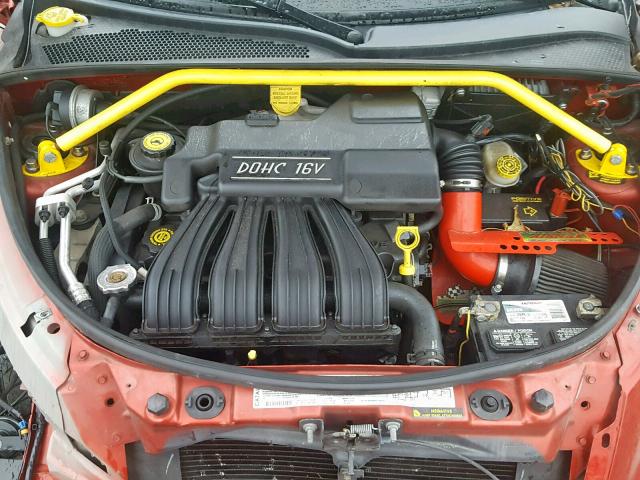 3C4FY4BB91T564808 - 2001 CHRYSLER PT CRUISER RED photo 7