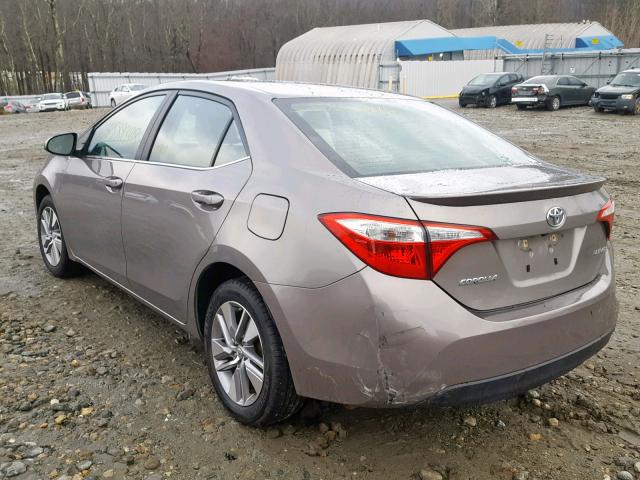 2T1BPRHE7EC194127 - 2014 TOYOTA COROLLA EC 灰色 照片 3