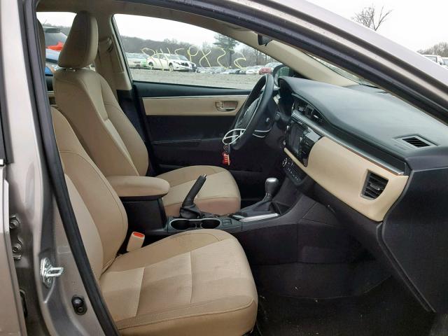 2T1BPRHE7EC194127 - 2014 TOYOTA COROLLA EC 灰色 照片 5