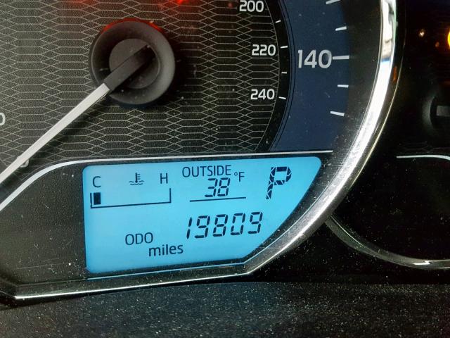 2T1BPRHE7EC194127 - 2014 TOYOTA COROLLA EC 灰色 照片 8