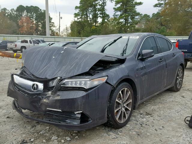 19UUB2F38GA003629 - 2016 ACURA TLX CHARCOAL photo 2