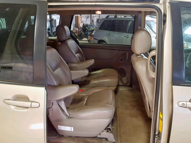 5TDZA23C55S222897 - 2005 TOYOTA SIENNA CE GOLD photo 6