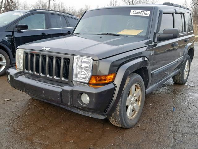 1J8HG48K06C131621 - 2006 JEEP COMMANDER Boz foto 2
