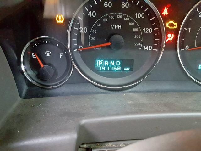 1J8HG48K06C131621 - 2006 JEEP COMMANDER Boz foto 8