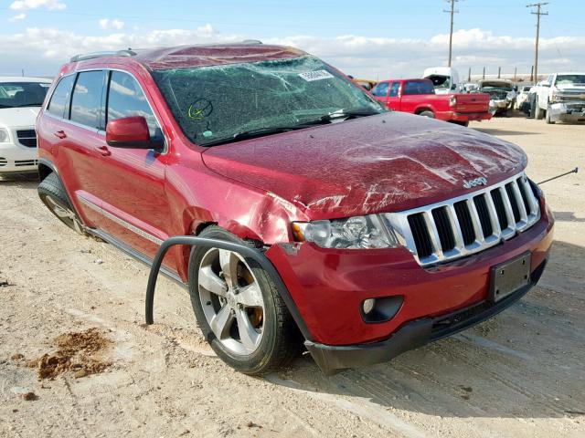 1C4RJEAG4DC573792 - 2013 JEEP GRAND CHER BURGUNDY photo 1