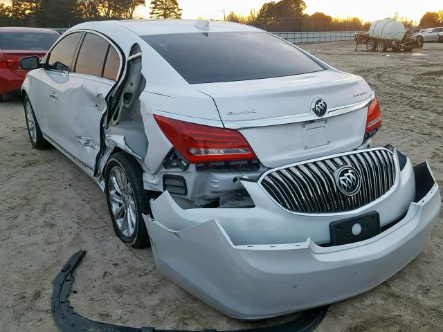 1G4GB5G35FF217504 - 2015 BUICK LACROSSE WHITE photo 3